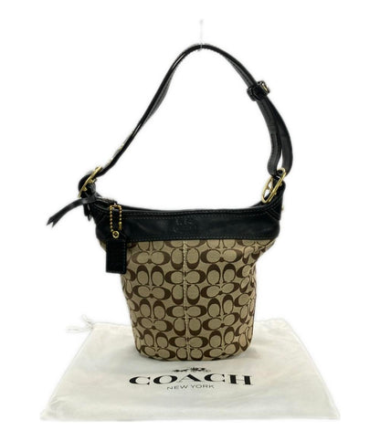 コーチ ショルダーバッグ 斜め掛け レザー キャンバス シグネチャー 11437 レディース COACH