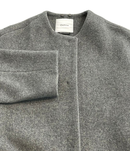 クロージングイセタンミツコシ ノーカラーコート レディース SIZE 38 (S) Clothing ISETANMITSUKOSHI