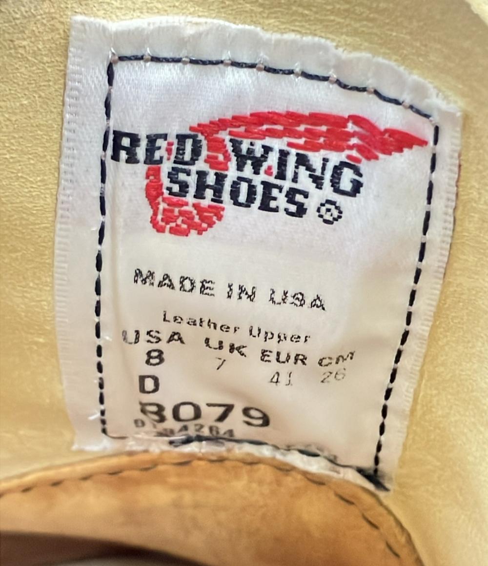 RED WING ドレスシューズ スエード CLASSIC MOC OXFORD 8079 メンズ SIZE 26.0 (M) レッドウィング