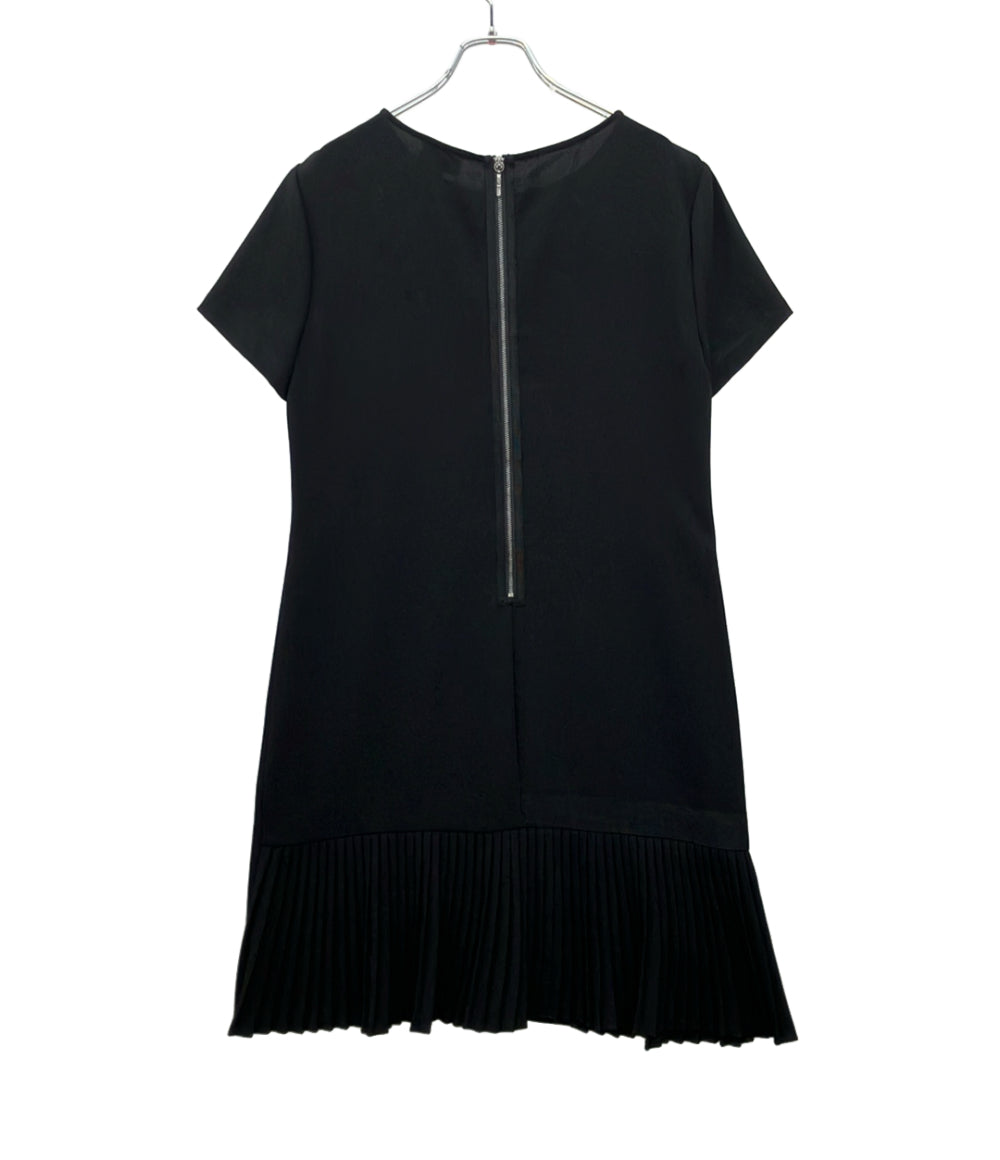 ARMANI JEANS 裾プリーツ 半袖ワンピース レディース SIZE 8 (M) アルマーニジーンズ