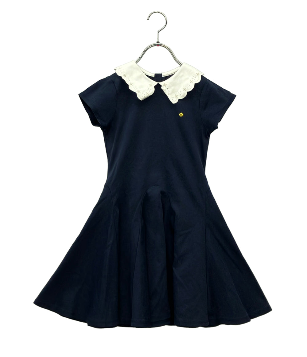 Kate Spade フリルカラーフレアワンピース キッズ SIZE 130 ケイトスペード
