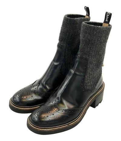 クロエ ソックスブーツ レディース SIZE 36 (M) Chloe