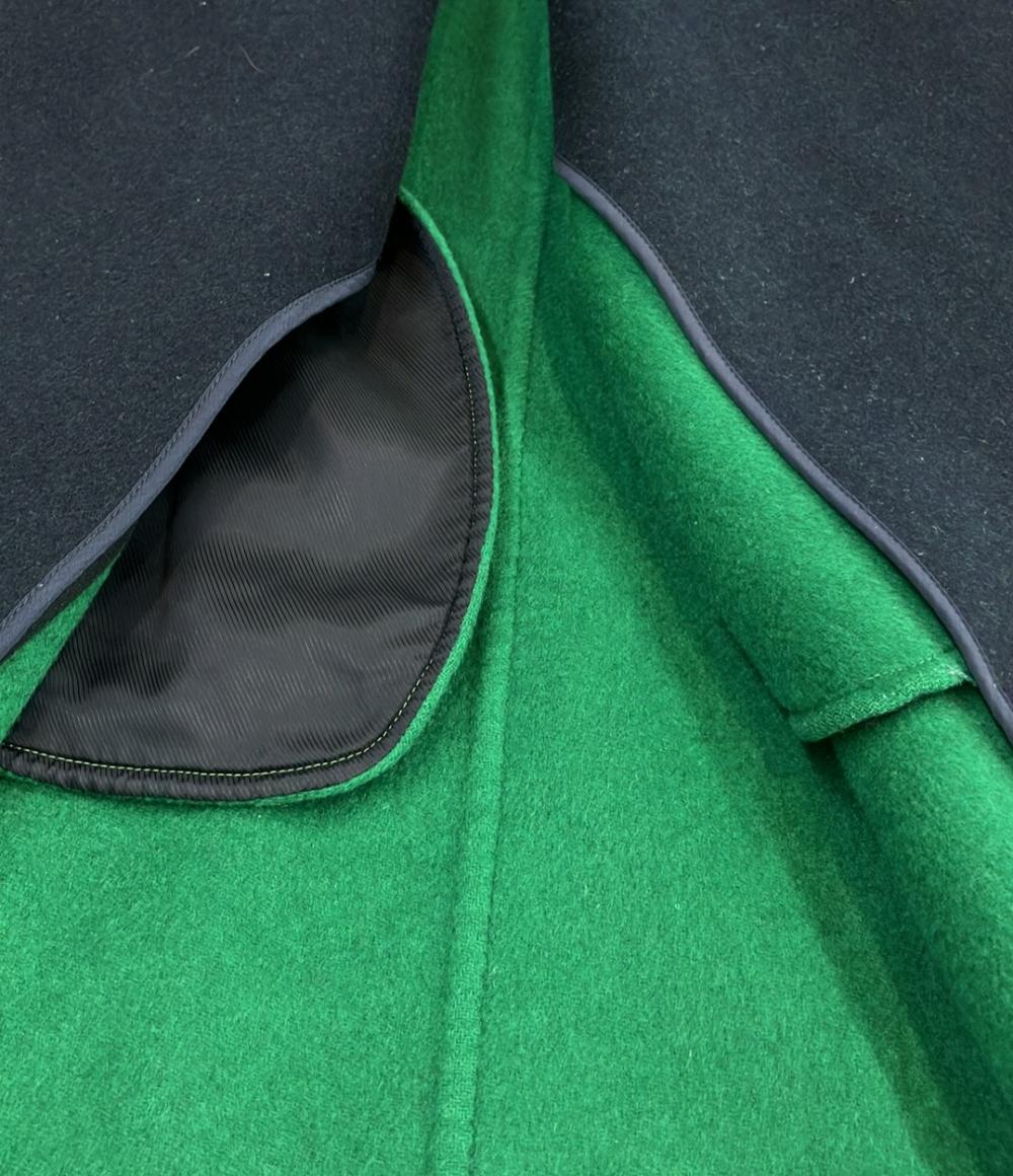 ENFOLD ウールリバーノーカラーコート 300AA630-1480 レディース SIZE 36 エンフォルド