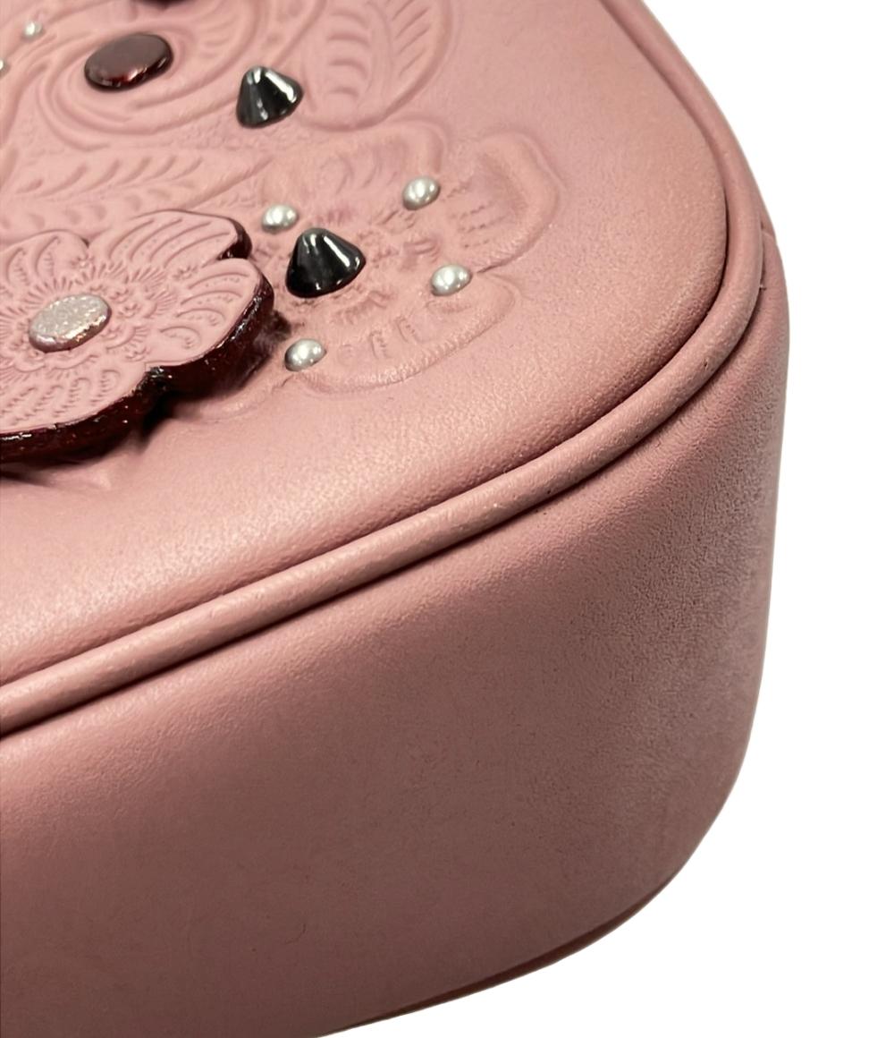美品 COACH ハンドバッグ 花柄 フラワーモチーフ 12048 レディース