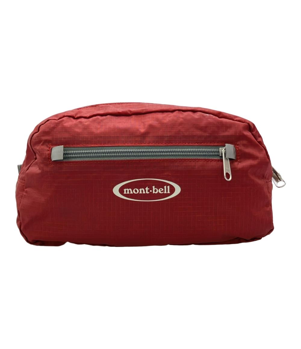 mont-bell ボディバッグ ウエストポーチ ポケッタブル ライトポーチ メンズ モンベル