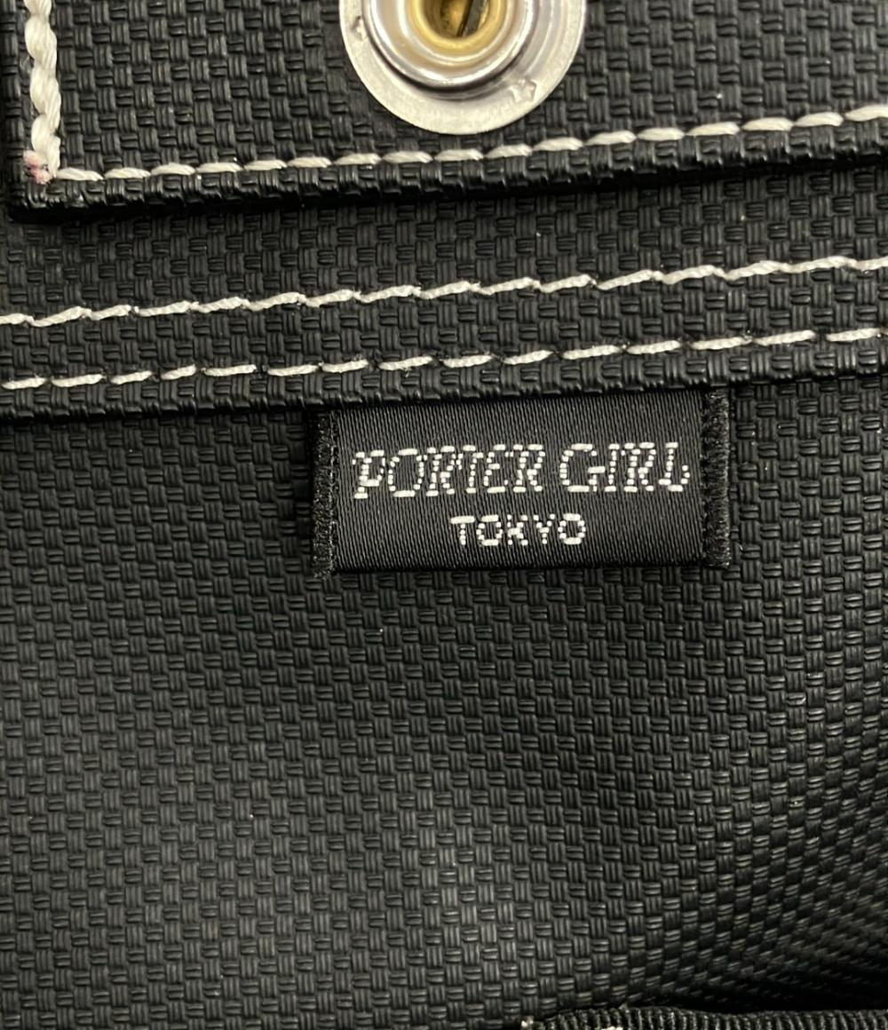 PORTER GIRL ポーターガール ボーイフレンド トートバッグ　ブラック PORTER ポーター ボーイフレンドトート トートバッグ(S) 739-18515