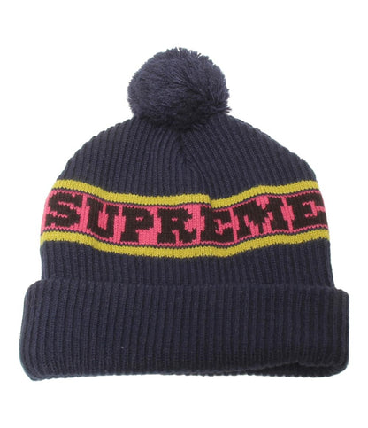 美品 シュプリーム ニット帽 レディース SIZE 58cm Supreme