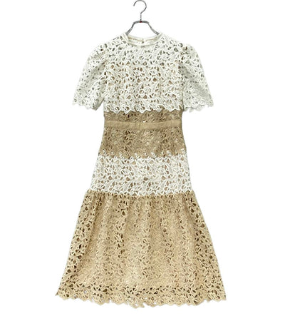 美品 CELFORD ペイズリー レースワンピース CWF0201022 レディース SIZE 36 (S) セルフォード