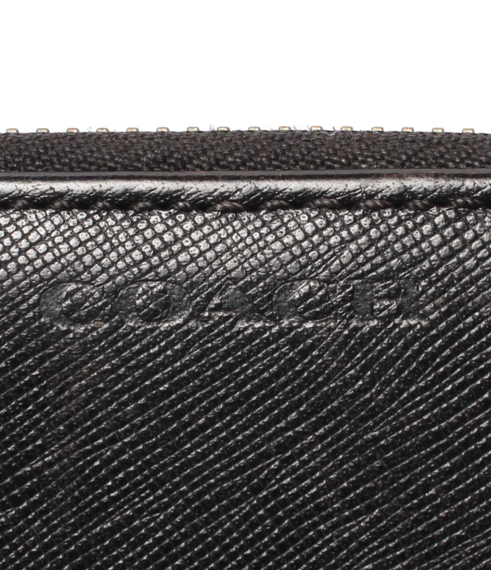 COACH 長財布 トラベルオーガナイザー クラッチバッグ ダブルジップ メンズ コーチ