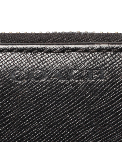 COACH 長財布 トラベルオーガナイザー クラッチバッグ ダブルジップ メンズ コーチ