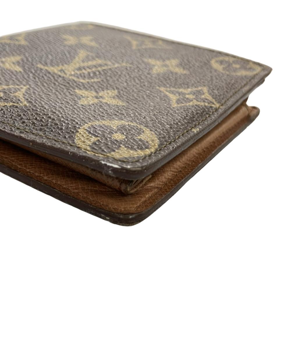 LOUIS VUITTON 二つ折り財布 モノグラム ポルトビエ カルトクレディ モネ M61665 レディース ルイ・ヴィトン