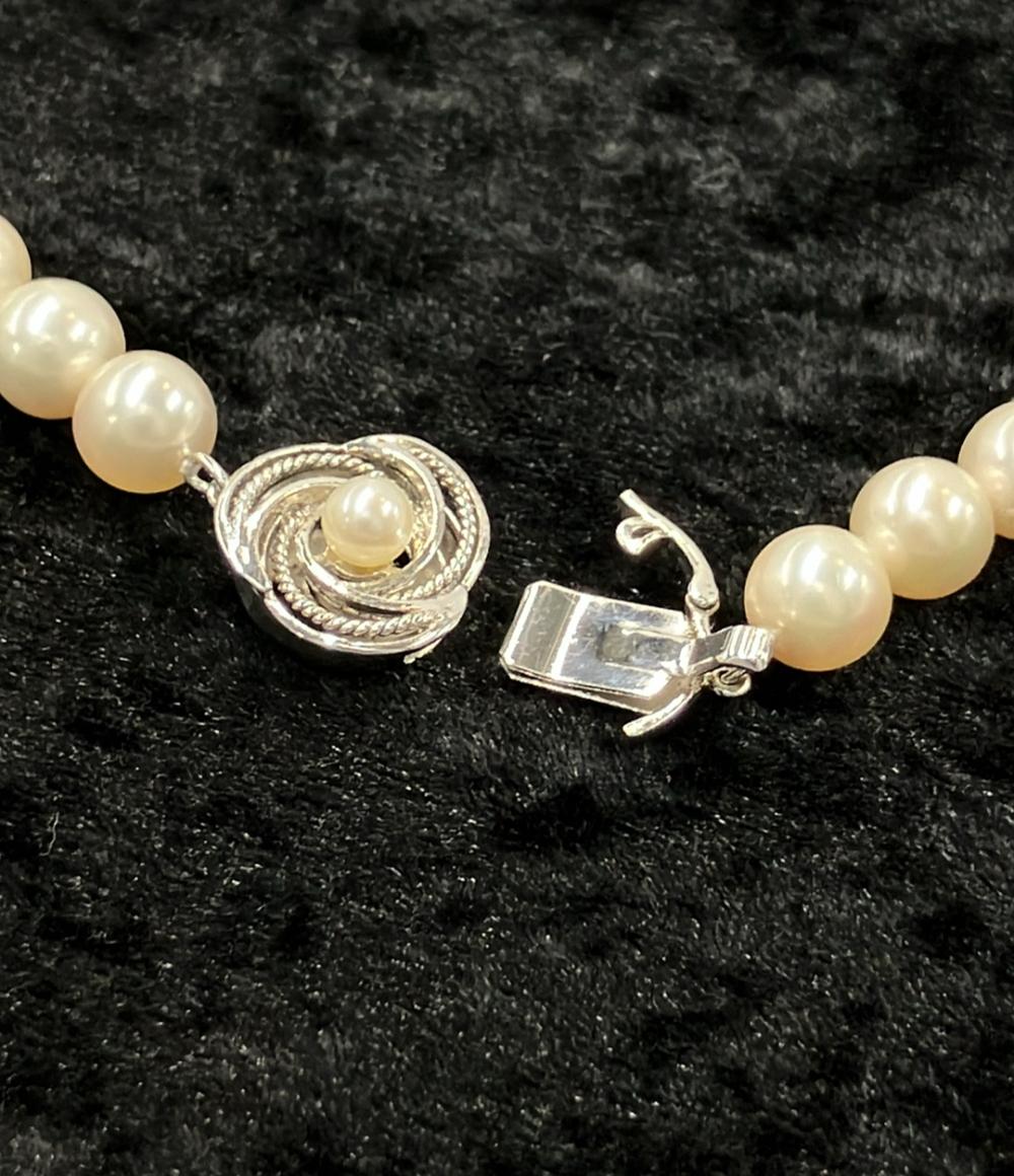 ネックレス SV パール 8.0-8.5mm レディース