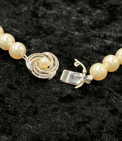 ネックレス SV パール 8.0-8.5mm レディース