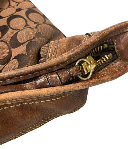 COACH ショルダーバッグ 肩掛け シグネチャー ブリーカー ダッフル 11437 レディース コーチ