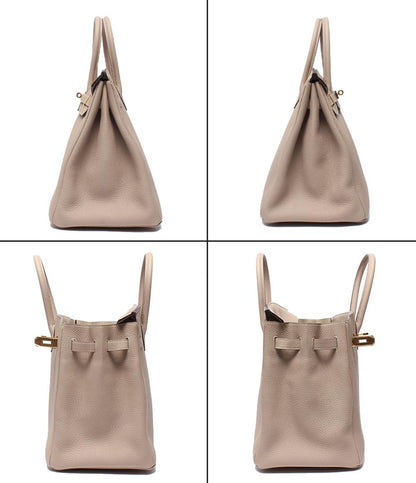 HERMES ハンドバッグ T刻印 ゴールド金具 トゴ 内縫い バーキン35 レディース エルメス