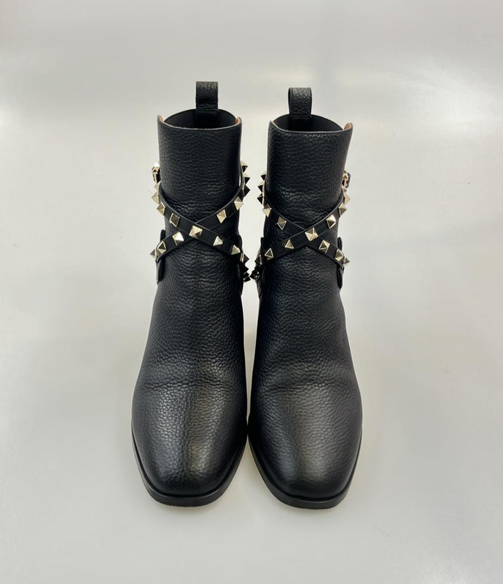 Valentino Garavani ロックスタッズ アンクルブーツ レディース SIZE