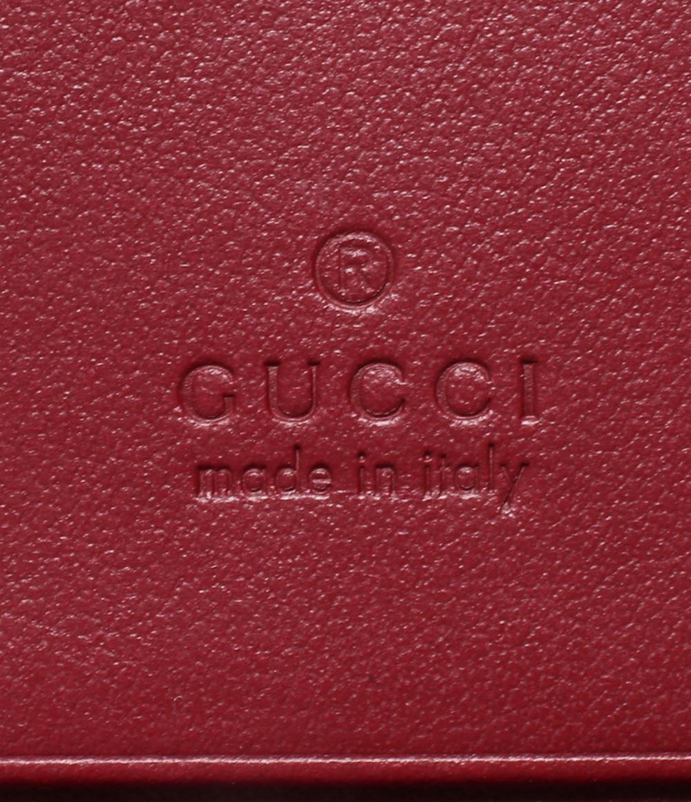 美品 グッチ 二つ折り財布 466492・525040 レディース GUCCI