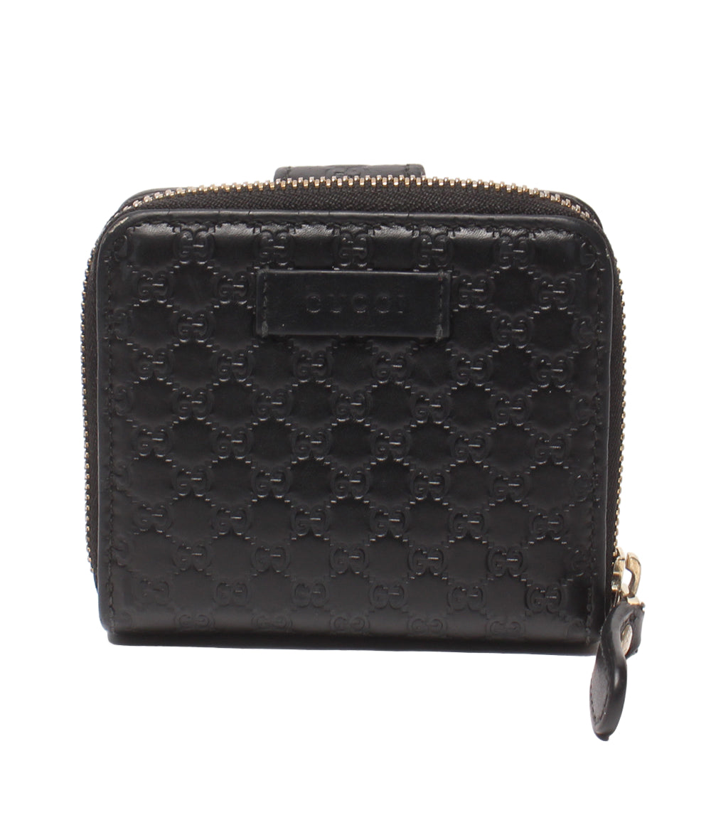 GUCCI 二つ折り財布 マイクログッチシマ 449395 525040 レディース グッチ
