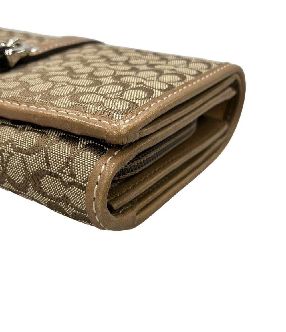COACH 二つ折り財布 ミニシグネチャー レディース コーチ