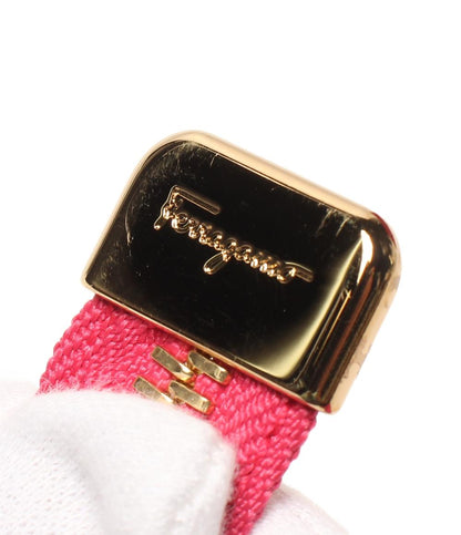 美品 サルヴァトーレフェラガモ ポーチ ヴァラ レディース Salvatore Ferragamo