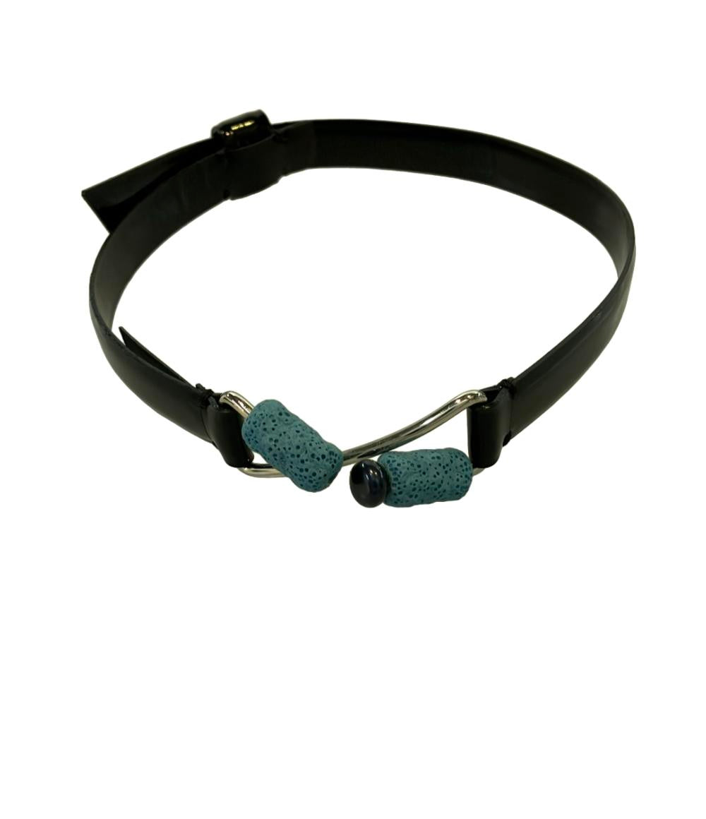 トーガ ブレスレット  2WAYレザー ストーン ユニセックス TOGA