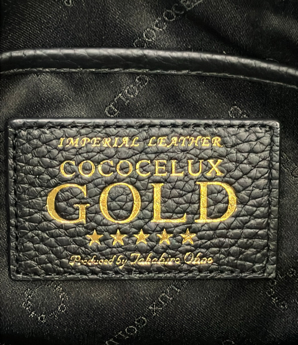 ■新品同様■ COCOCELUX GOLD ココセリュックスゴールド レザー ショルダーバッグ 斜め掛け 肩掛け レディース ブラック系 FP4607 楽天市場】□新品同様□ COCOCELUX GOLD ココセリュックスゴールド