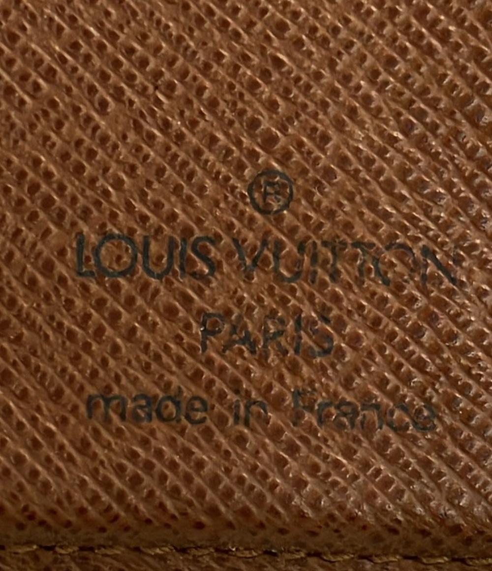 訳あり LOUIS VUITTON 二つ折り財布 モノグラム ポルトパピエジップ M61207 レディース ルイ・ヴィトン