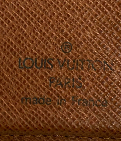 訳あり LOUIS VUITTON 二つ折り財布 モノグラム ポルトパピエジップ M61207 レディース ルイ・ヴィトン