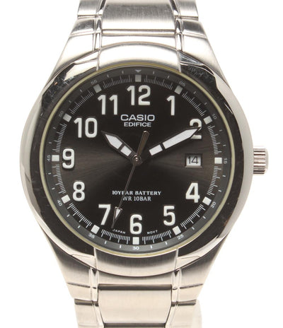 CASIO 腕時計 エディフィス クオーツ ブラック EF-109 メンズ カシオ
