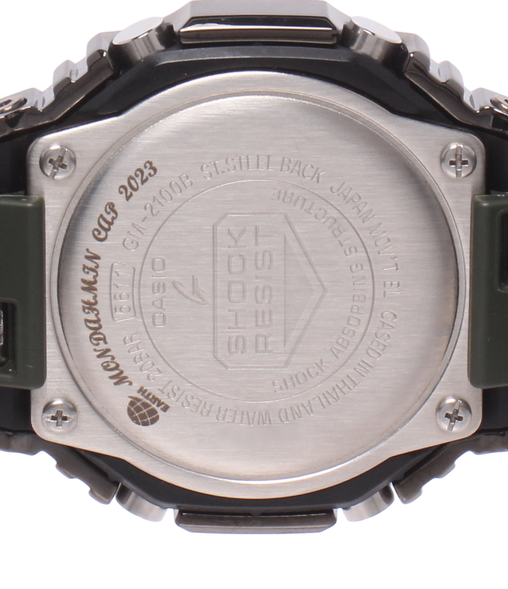 CASIO 腕時計 モンダミンカップ 2023 G-SHOCK クオーツ グリーン GM-2100B メンズ レディース カシオ