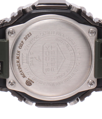 CASIO 腕時計 モンダミンカップ 2023 G-SHOCK クオーツ グリーン GM-2100B メンズ レディース カシオ