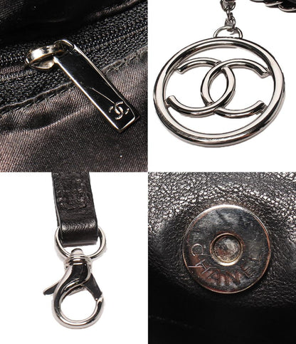 シャネル チェーンショルダーバッグ トートバッグ 肩掛け シルバー金具 ココカバス レディース CHANEL