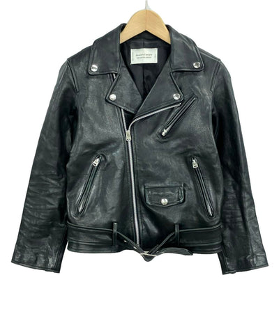 ビューティフルピープル× ユナイテッドアローズ ダブルライダーズ レザージャケット キッズ SIZE 140 (140) beautiful people ×UNITED ARROWS