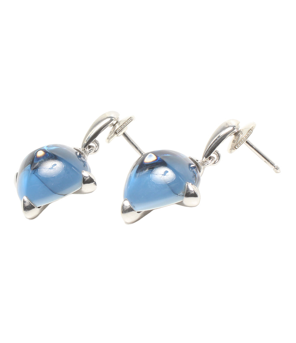 Baccarat メディチ ピアス アクアミラー SV925 レディース バカラ
