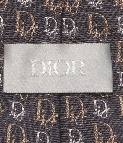 美品 クリスチャンディオール ネクタイ シルク100％ メンズ Christian Dior