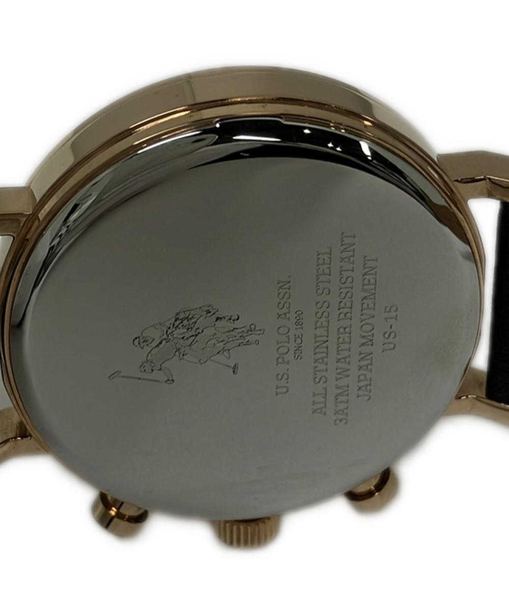 U.S.POLO ASSN. 腕時計 クオーツ US-15 レディース メンズ ユーエスポロアッスン
