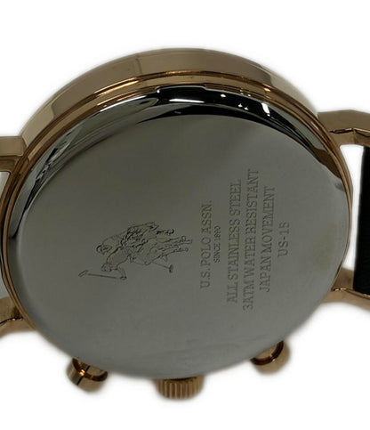 U.S.POLO ASSN. 腕時計 クオーツ US-15 レディース メンズ ユーエスポロアッスン