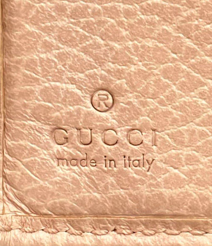 GUCCI Wホック二つ折り財布 GGマーモント 456122 496334 レディース グッチ