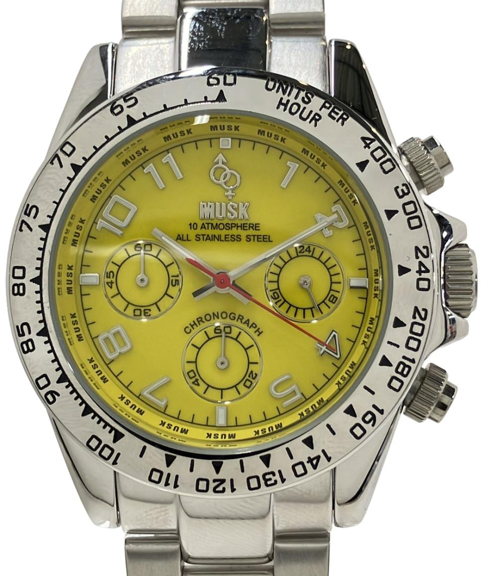 ムスク 腕時計 クオーツ MA-2095 メンズ MUSK