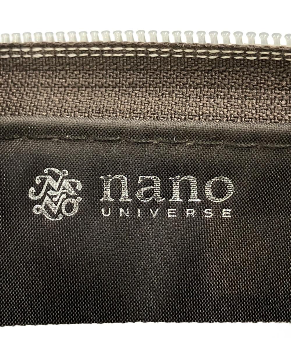 nano universe ラウンドファスナー長財布 レディース ナノユニバース