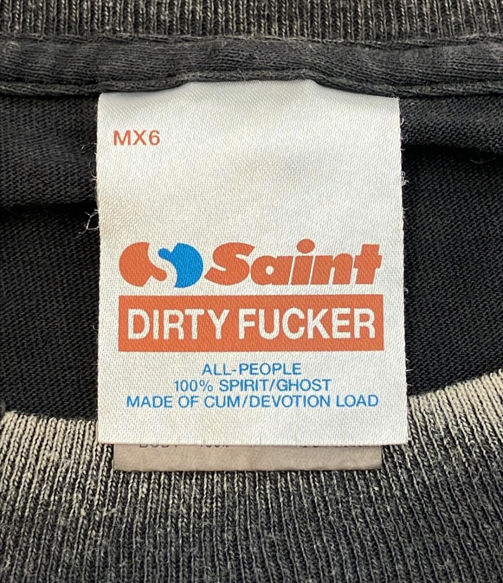 SAINT MICHAEL 半袖Tシャツ The Dark Knight BTM_SS TEE DARKNIGHT 25SS SM-HR8-0000-C54 メンズ SIZE L セントマイケル