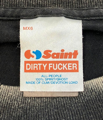 SAINT MICHAEL 半袖Tシャツ The Dark Knight BTM_SS TEE DARKNIGHT 25SS SM-HR8-0000-C54 メンズ SIZE L セントマイケル