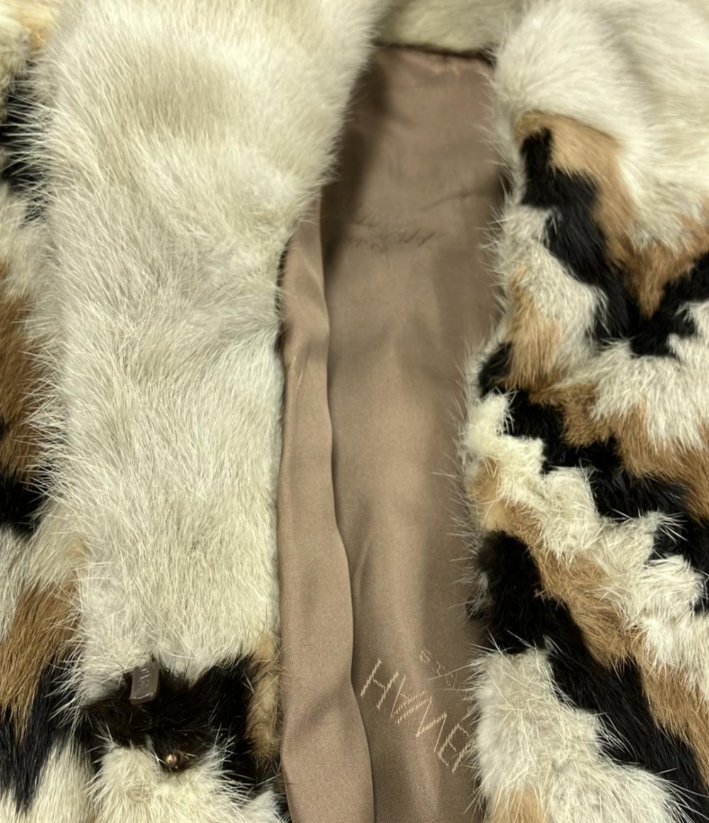 美品 ファーコート レディース