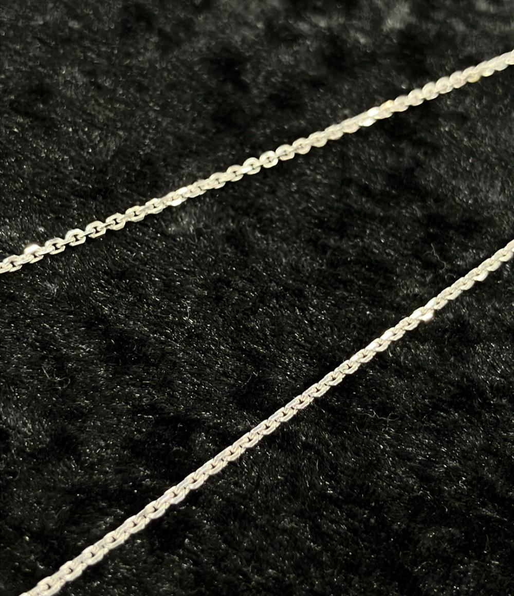 美品 スワロフスキー ネックレス リボンモチーフ レディース SWAROVSKI