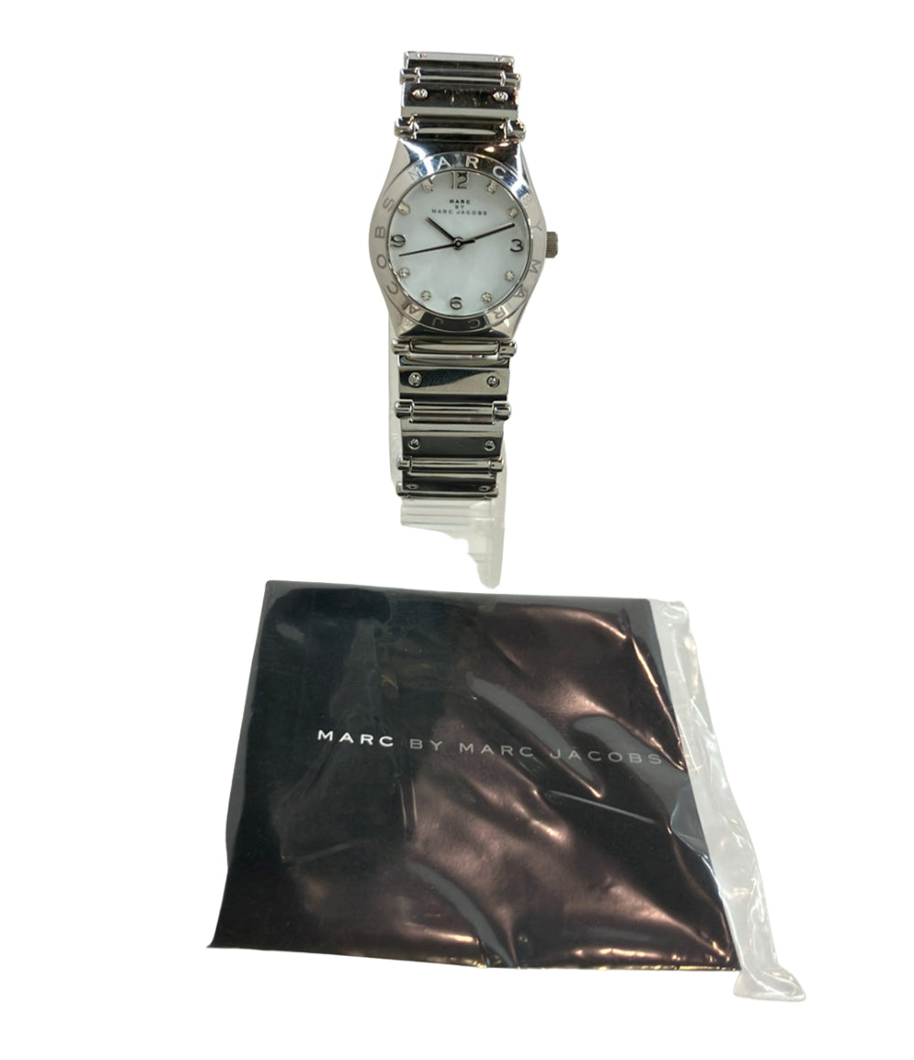 MARC BY MARC JACOBS 腕時計 クオーツ ホワイト MBM3052 レディース マークバイマークジェイコブス