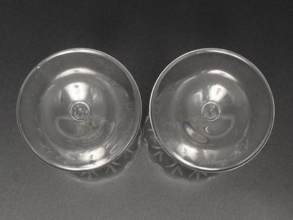 ティファニー ワイングラス 2点セット ペア フローレット TIFFANY&Co.