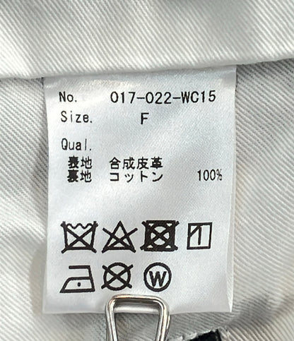 IIROT フェイクレザージャケット レディース SIZE F (M) イロット