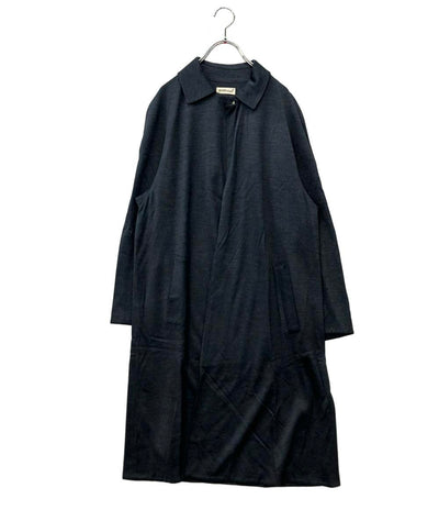 HERMES ロングシャツカーディガン チャコール スターマークタグ レディース SIZE 38 (M) エルメス