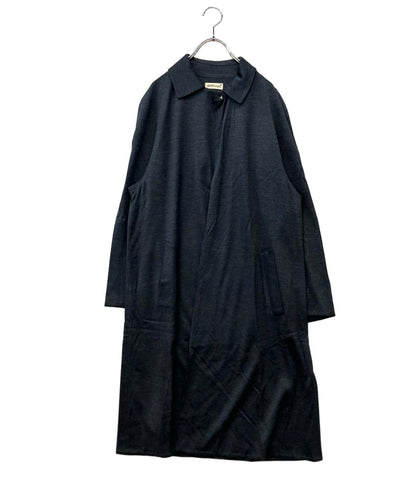 HERMES ロングシャツカーディガン チャコール スターマークタグ レディース SIZE 38 (M) エルメス