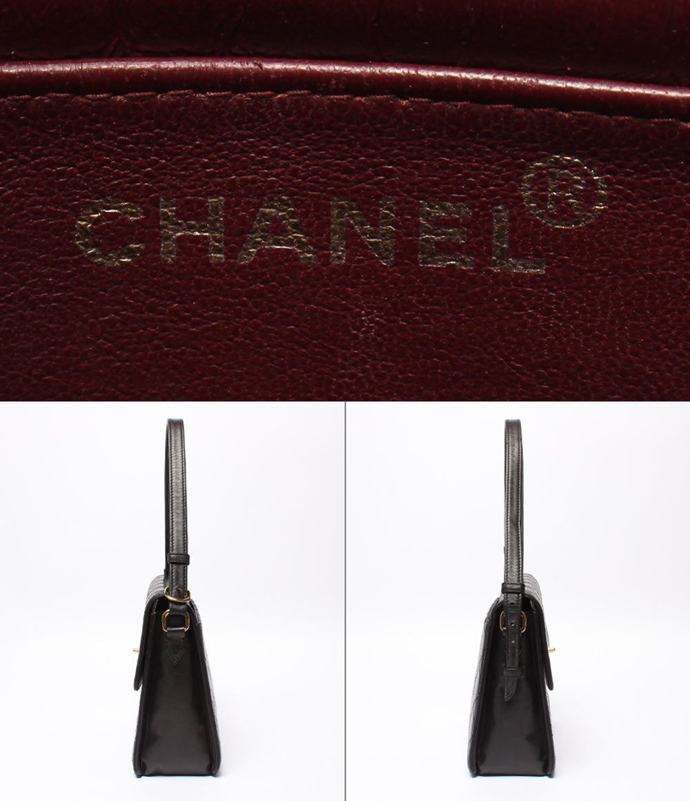 CHANEL ショルダーバッグ ゴールド金具 マトラッセ ラムスキン 5番台 肩掛け 斜め掛け レディース シャネル
